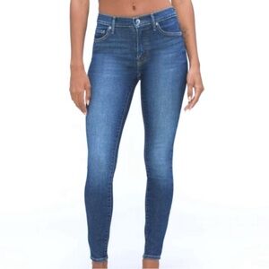 EVERLANE Mid Rise Ankle Skinny Jeans EUC